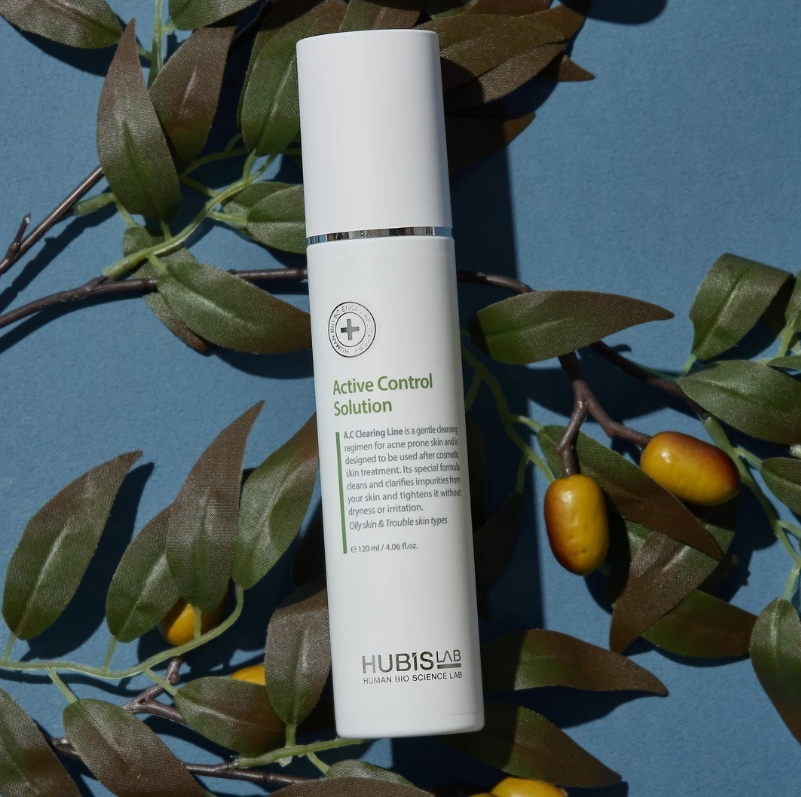 Hubislab Active Control Solution | Toniks taukainai/kombinētai ādai, 120ml