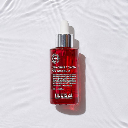 Hubislab Chamomile Complex 70% Ampoule | Nomierinošs serums ar kumelīšu kompleksu 70%, 50ml