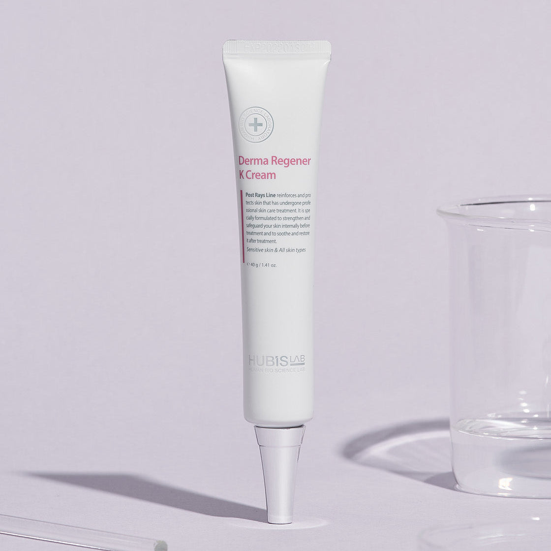 Hubislab Post Rays Regener K Cream | Atjaunojošs sejas krēms, 40g