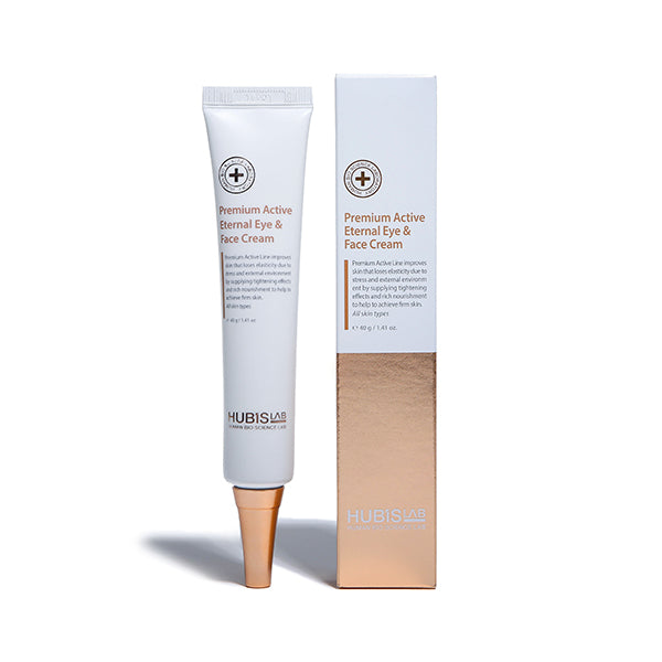 Hubislab Premium Active Eternal Eye & Face Cream | Pretnovecošanās sejas un acu krēms, 40g