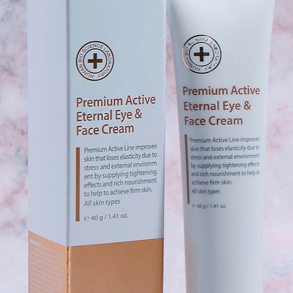 Hubislab Premium Active Eternal Eye & Face Cream | Pretnovecošanās sejas un acu krēms, 40g