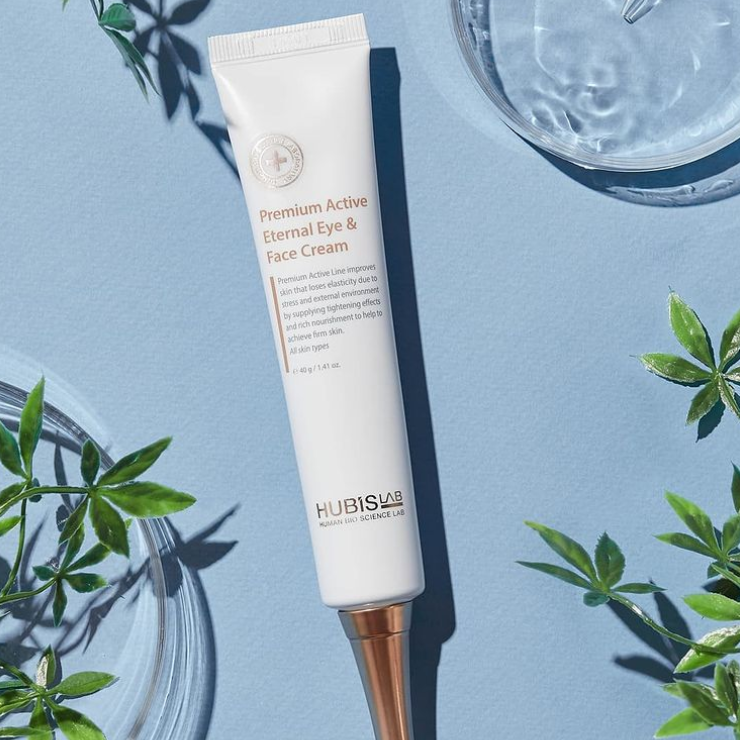 Hubislab Premium Active Eternal Eye & Face Cream | Pretnovecošanās sejas un acu krēms, 40g