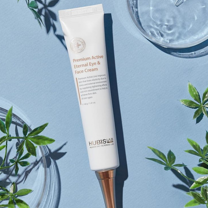 Hubislab Premium Active Eternal Eye & Face Cream | Pretnovecošanās sejas un acu krēms, 40g