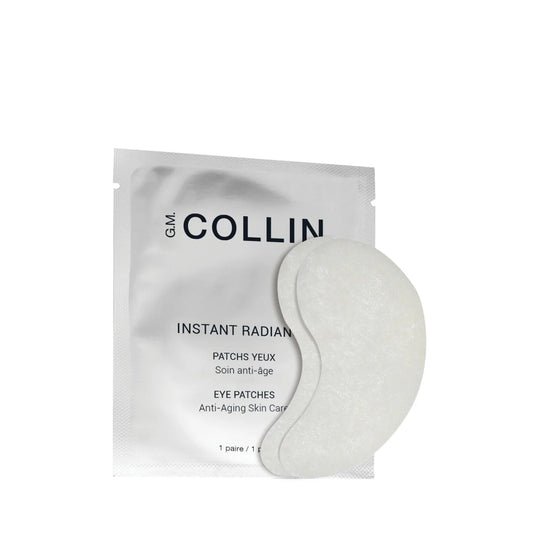 GM COLLIN Instant Radiance Eye Patches | Illuminating hydrogel eye patches, 1/5 pair