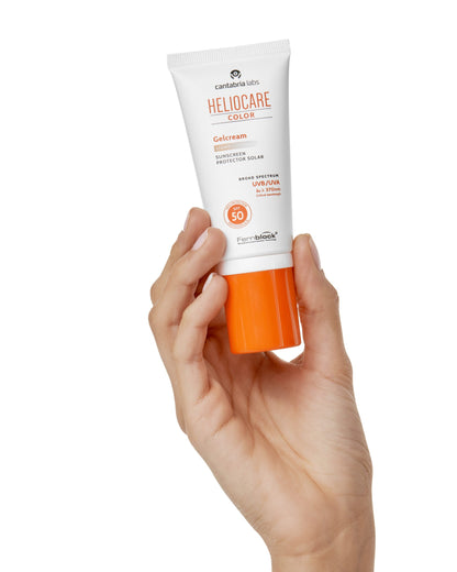 HELIOCARE Color Gelcream SPF 50 (LIGHT) | Sun protection gel cream with tint, 50ml