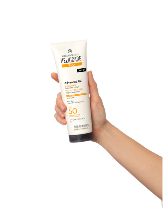 HELIOCARE 360º Advanced Gel SPF 50 | Sejas un ķermeņa saules aizsargkrēms visai ģimenei, 250ml
