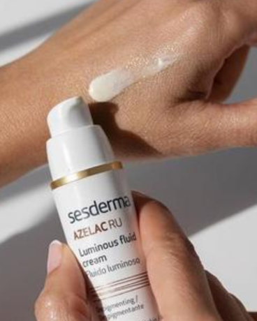 Sesderma Azelac Ru Luminous Fluid Cream | Izgaismojošs fluīds ar SPF 50, 50ml
