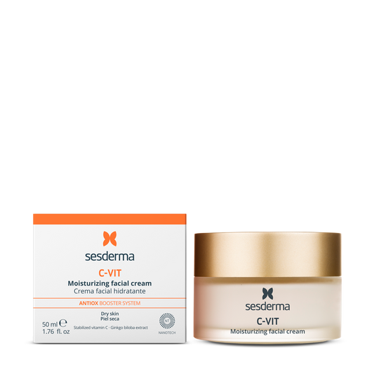 Sesderma C-VIT Moisturising Facial Cream | Mitrinošs krēms ar C vitamīnu, 50ml