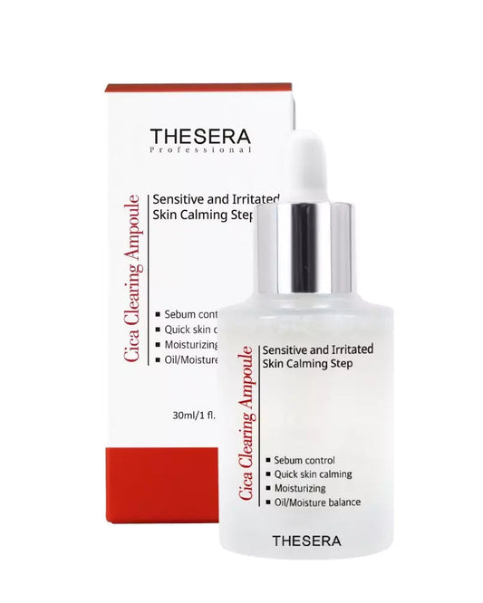 Thesera Cica Clearing Ampoule | Serums jutīgai akne skartai ādai, 30ml