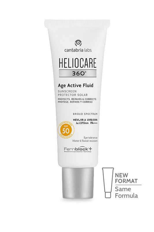 HELIOCARE 360º Age Active Fluid SPF 50 | Sun protection fluid with anti-aging properties, 50ml