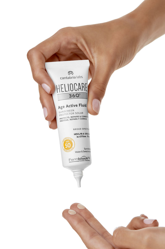 HELIOCARE 360º Age Active Fluid SPF 50 | Sun protection fluid with anti-aging properties, 50ml
