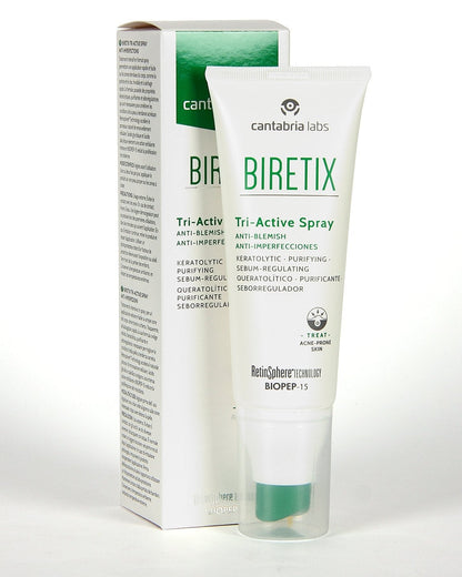 Biretix Tri-Active Spray | Ķermeņa aerosols izsitumu mazināšanai, 100ml