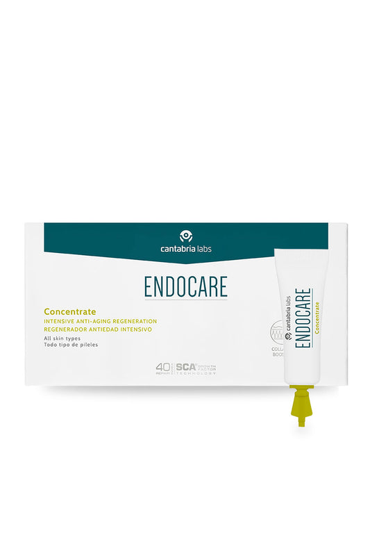 ENDOCARE Essential Concentrate | Rejuvenating concentrate ampoules, 7x1ml / 1x1ml