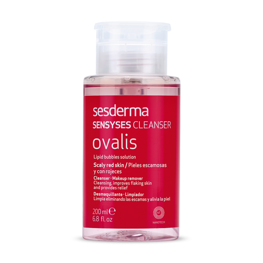 SESDERMA Sensyses Ovalis | Sejas tīrīšanas līdzeklis apsārtušai ādai, 200ml