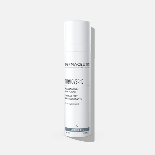 Dermaceutic Turn Over 15 | Nakts krēms ar 15% glikolskābi, 40ml