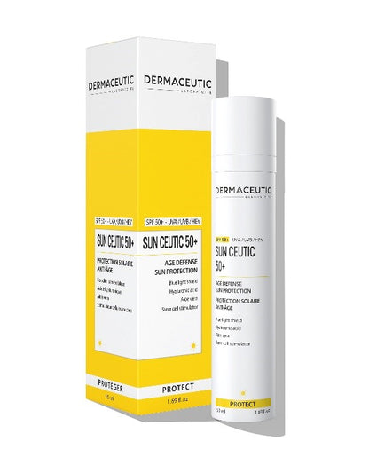 Dermaceutic Sun Ceutic Spf 50 + | Saules aizsargkrēms ar pretnovecošanās iedarbību, 50ml