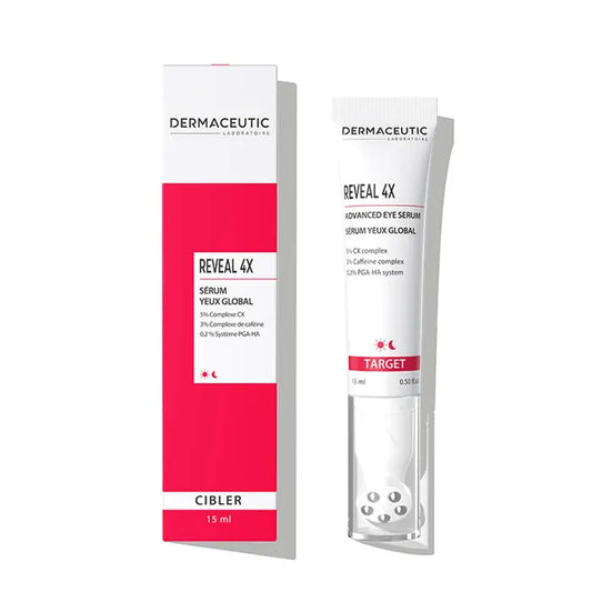 DERMACEUTIC Reveal 4X | Eye serum with quadruple action, 15ml