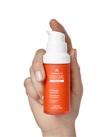 Endocare Radiance C Ferulic Serum Gel | Antioksidantu serums ar vitamīnu C un ferulīnskābi, 30ml