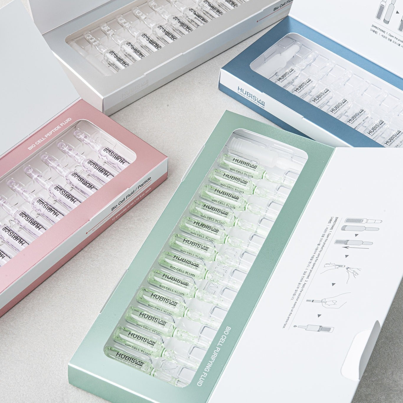 Hubislab Bio Cell Purifying Fluid | Ampulas problemātiskai ādai, 12x2ml