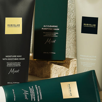 Hubislab A.C Clearing Purifying Mask | Attīroša mālu maska, 230ml