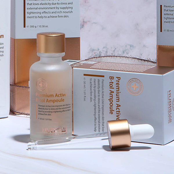 Hubislab Premium Active B-tol Ampoule | Pretgrumbu serums, 30ml