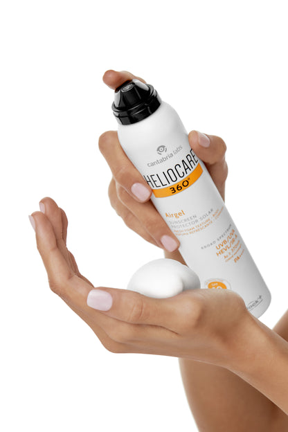 Heliocare 360º Airgel SPF 50+ | Saules aizsardzības putas, 60ml