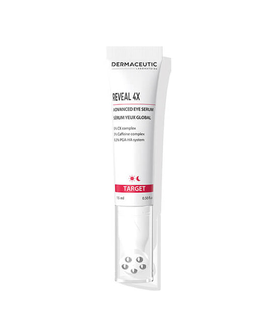 DERMACEUTIC Reveal 4X | Eye serum with quadruple action, 15ml