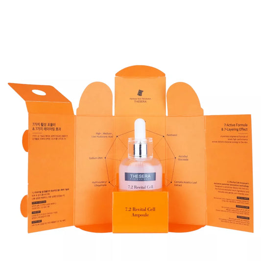 Thesera 7.2 Revital Cell Ampoule | Atjaunojošs PDRN serums, 50ml